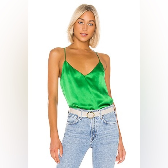 L'AGENCE Tops - L’Agence 100% Silk Kylie Racerback Tank size small